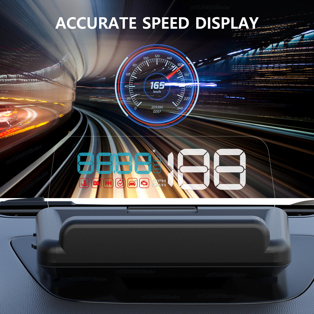 GEYIREN C500 HUD – スマートプロジェクションでより安全なドライビングを!