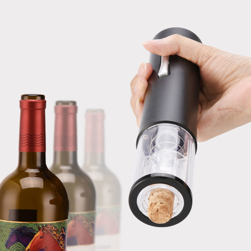 エレガンスと実用性でワインを堪能!🍷✨ プレミアムステンレス製オープナー。